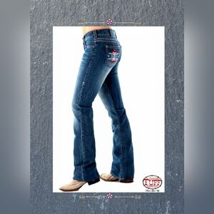 Cowgirl Tuff Aztec Pride Jeans 24 x 33